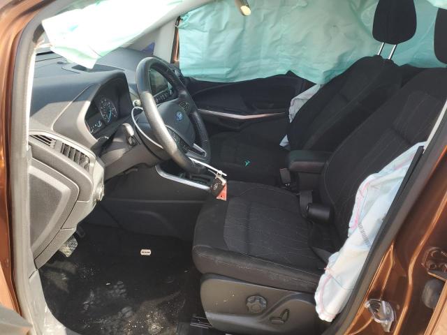 MAJ3S2GEXKC269571 - 2019 FORD ECOSPORT SE ყავისფერი ფოტო 7