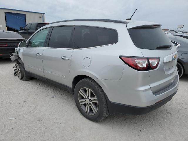 1GNKRHKD1FJ166387 - 2015 CHEVROLET TRAVERSE LT SILVER photo 2