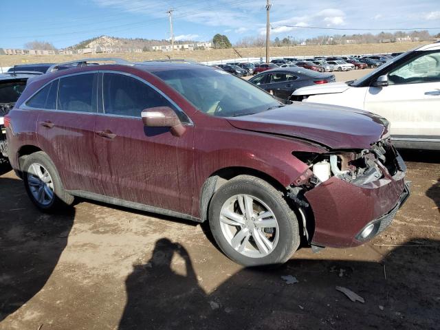 5J8TB3H5XDL007360 - 2013 ACURA RDX TECHNOLOGY BURGUNDY photo 4