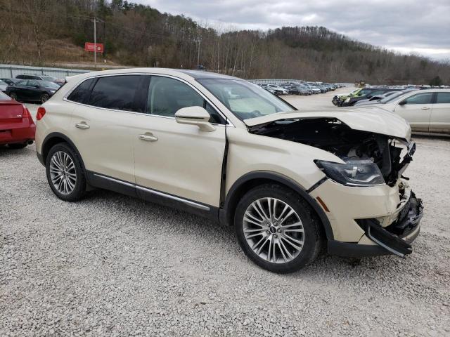 2LMPJ8LRXJBL14730 - 2018 LINCOLN MKX RESERVE Կրեմագույն լուսանկար 4