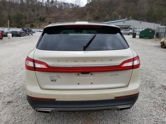 2LMPJ8LRXJBL14730 - 2018 LINCOLN MKX RESERVE CREAM photo 6