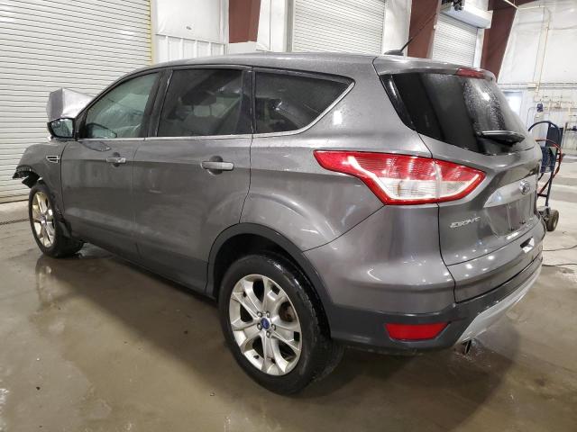 1FMCU9HX1DUA59902 - 2013 FORD ESCAPE SEL GRAY photo 2