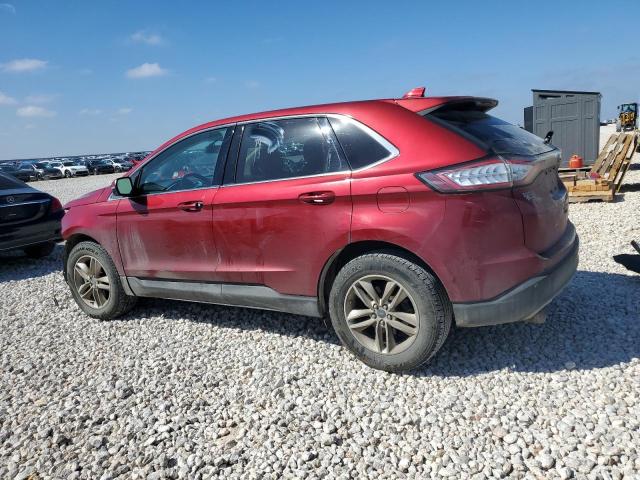 2FMPK3J92HBB88632 - 2017 FORD EDGE SEL RED photo 2