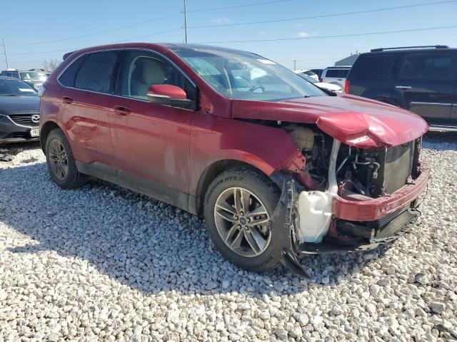 2FMPK3J92HBB88632 - 2017 FORD EDGE SEL RED photo 4