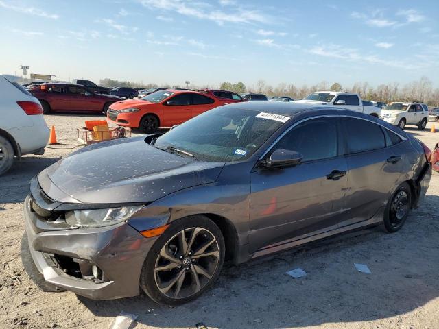 19XFC2F87ME004053 - 2021 HONDA CIVIC SPORT GRAY photo 1