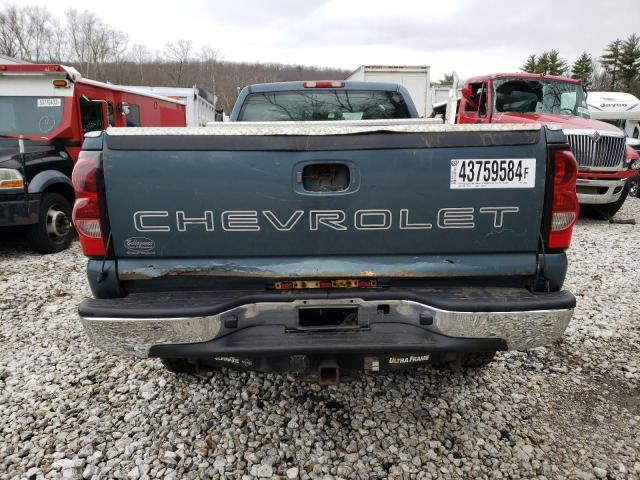 1GCHK24U36E144580 - 2006 CHEVROLET SILVERADO K2500 HEAVY DUTY BLUE photo 6