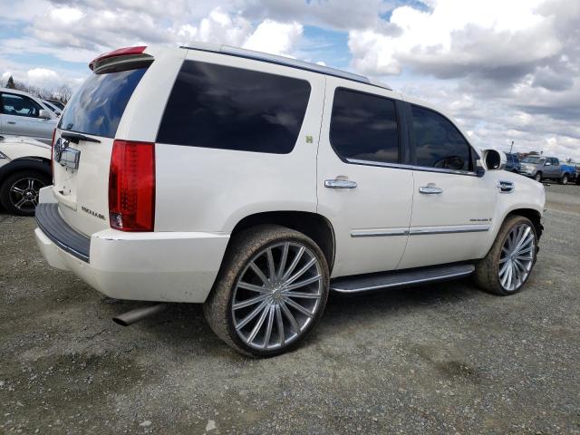 1GYFK43509R219207 - 2009 CADILLAC ESCALADE HYBRID WHITE photo 3