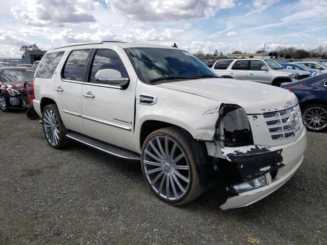 1GYFK43509R219207 - 2009 CADILLAC ESCALADE HYBRID WHITE photo 4