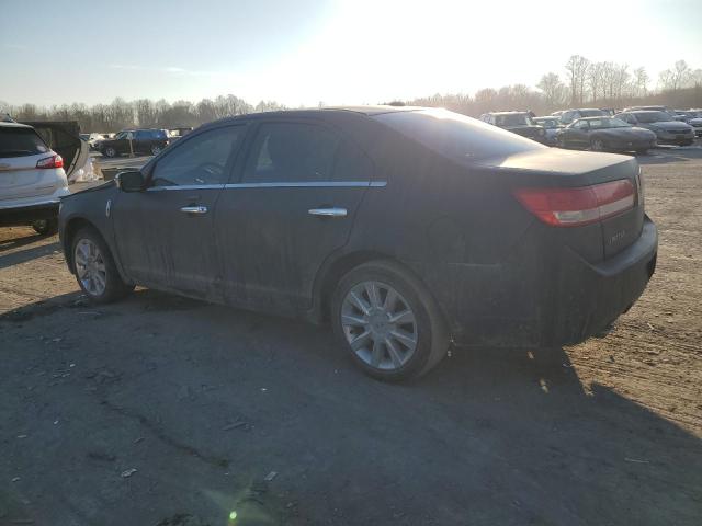 3LNHL2GC6CR814045 - 2012 LINCOLN MKZ BLACK photo 2