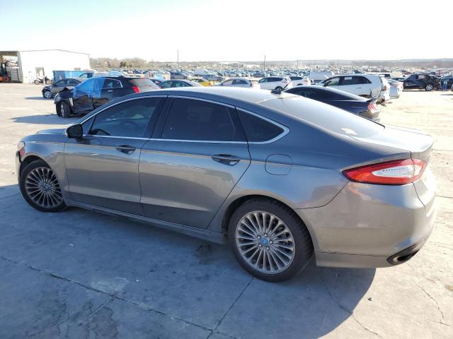 3FA6P0H93DR248537 - 2013 FORD FUSION SE GRAY photo 2