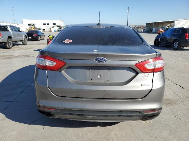 3FA6P0H93DR248537 - 2013 FORD FUSION SE GRAY photo 6