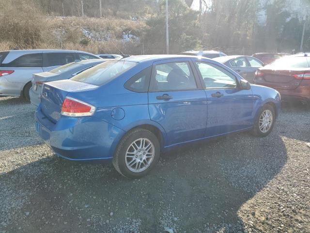 1FAHP3FNXAW224190 - 2010 FORD FOCUS SE BLUE photo 3