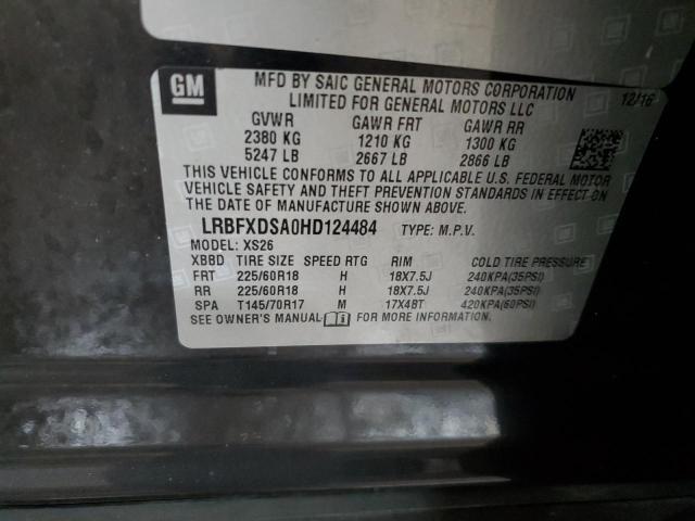 LRBFXDSA0HD124484 - 2017 BUICK ENVISION ESSENCE Qara foto 14