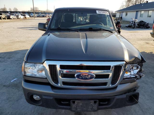 1FTLR4FE7BPB15251 - 2011 FORD RANGER SUPER CAB GRAY photo 5