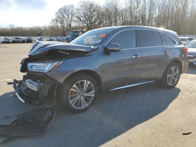 5J8YD4H54JL006626 - 2018 ACURA MDX TECHNOLOGY GRAY photo 1