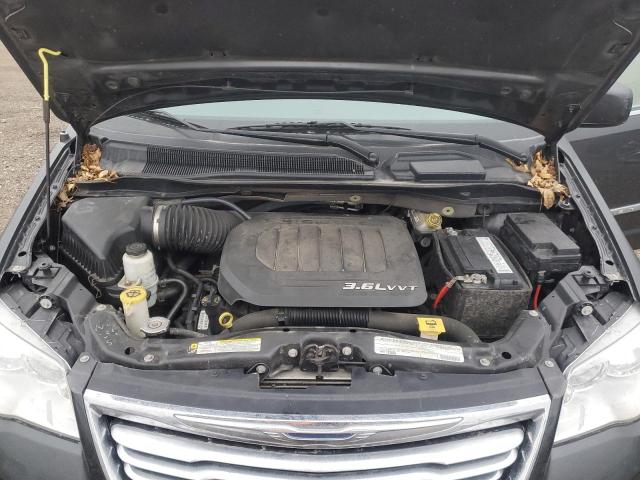 2A4RR8DG3BR677016 - 2011 CHRYSLER TOWN & COU TOURING L BLACK photo 12