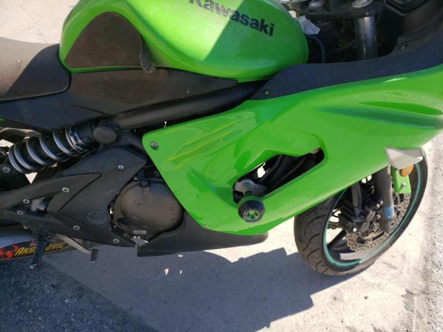 JKAEXEA178A036421 - 2008 KAWASAKI EX650 A Yaşıl foto 11
