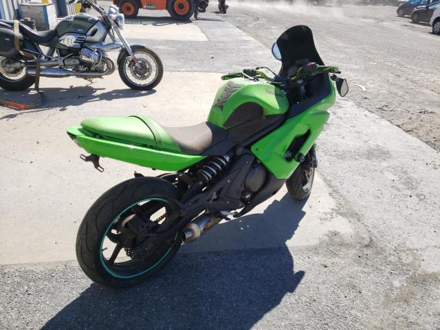 JKAEXEA178A036421 - 2008 KAWASAKI EX650 A Yaşıl foto 3