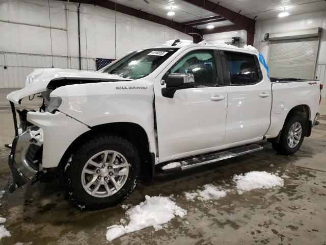 1GCUYDED8MZ360468 - 2021 CHEVROLET SILVERADO K1500 LT WHITE photo 1