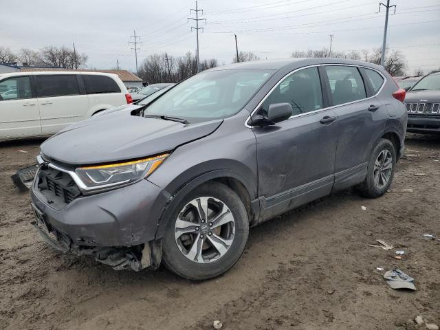 2HKRW6H37JH219324 - 2018 HONDA CR-V LX GRAY photo 1