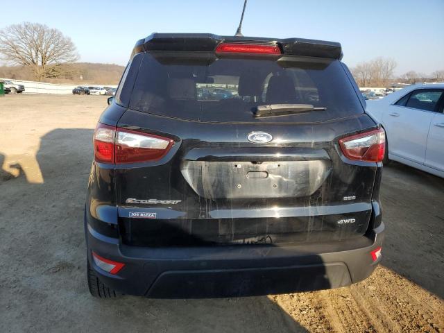 MAJ6S3JL6KC250719 - 2019 FORD ECOSPORT SES BLACK photo 6