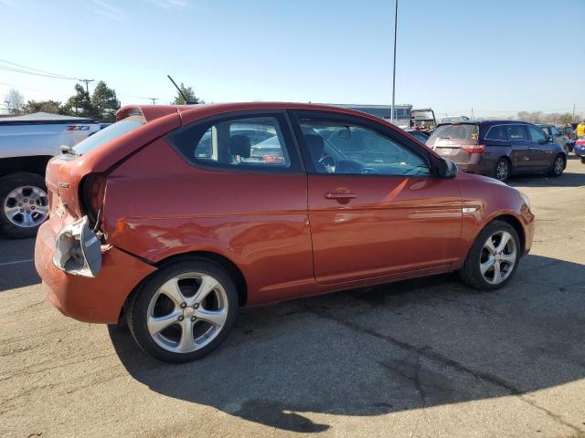 KMHCN36C49U122105 - 2009 HYUNDAI ACCENT SE RED photo 3