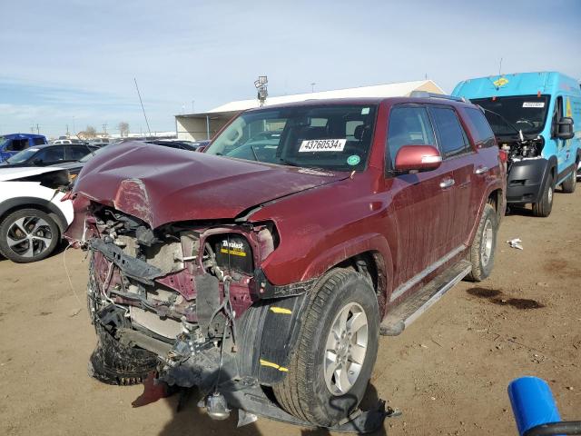 JTEBU5JR2B5064551 - 2011 TOYOTA 4RUNNER SR5 MAROON photo 1