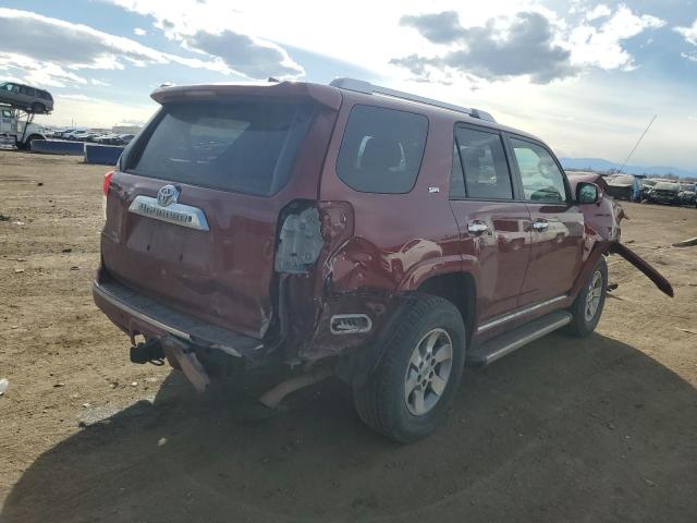 JTEBU5JR2B5064551 - 2011 TOYOTA 4RUNNER SR5 MAROON photo 3