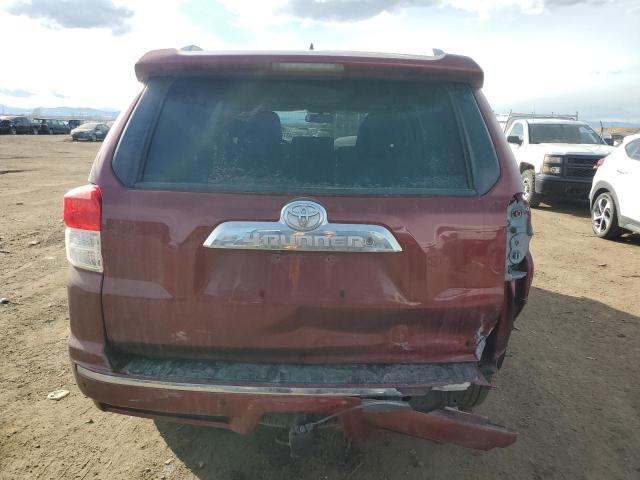 JTEBU5JR2B5064551 - 2011 TOYOTA 4RUNNER SR5 MAROON photo 6