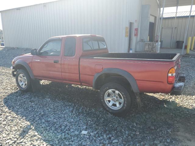 5TESN92N02Z066512 - 2002 TOYOTA TACOMA XTRACAB PRERUNNER RED photo 2