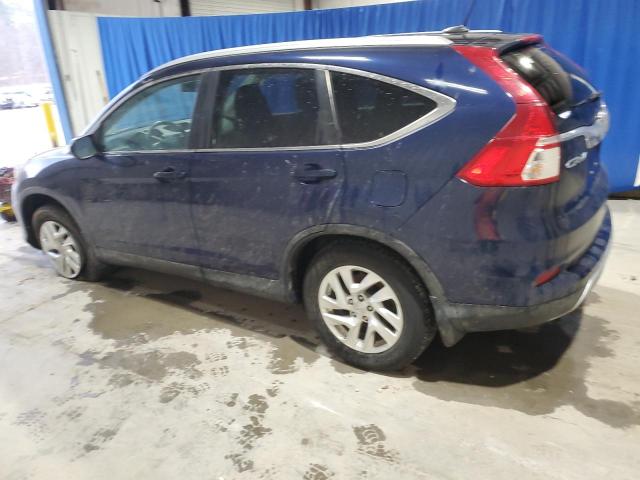 5J6RM4H72FL019087 - 2015 HONDA CR-V EXL BLUE photo 2