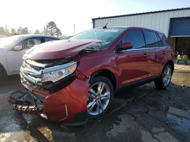2FMDK3KC5EBB29647 - 2014 FORD EDGE LIMITED RED photo 1