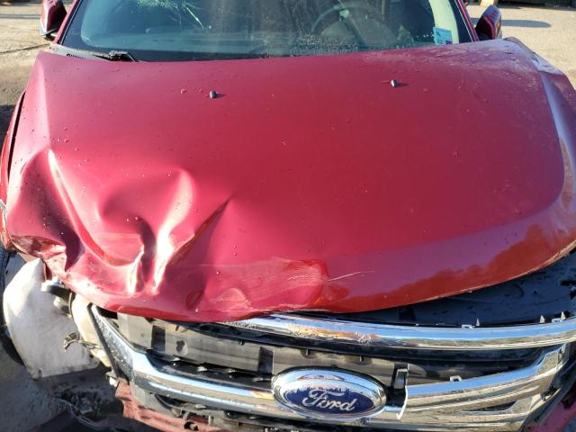 2FMDK3KC5EBB29647 - 2014 FORD EDGE LIMITED RED photo 12