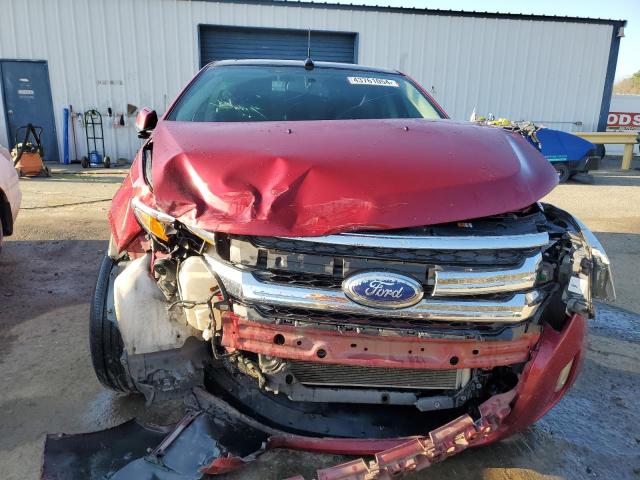 2FMDK3KC5EBB29647 - 2014 FORD EDGE LIMITED RED photo 5