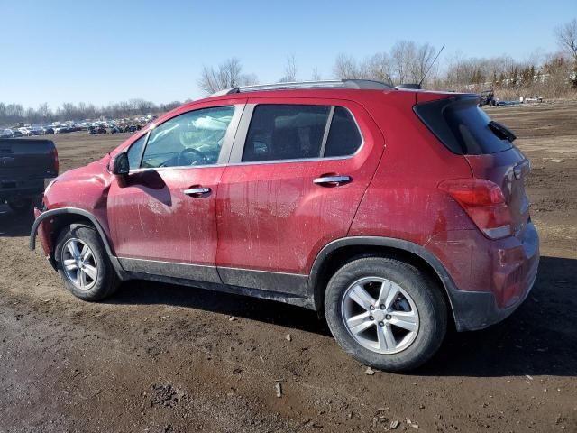 3GNCJPSB7LL155709 - 2020 CHEVROLET TRAX 1LT RED photo 2