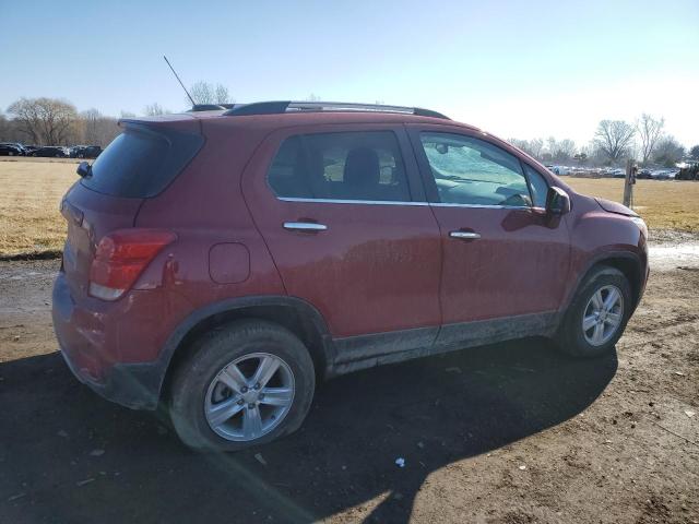 3GNCJPSB7LL155709 - 2020 CHEVROLET TRAX 1LT RED photo 3