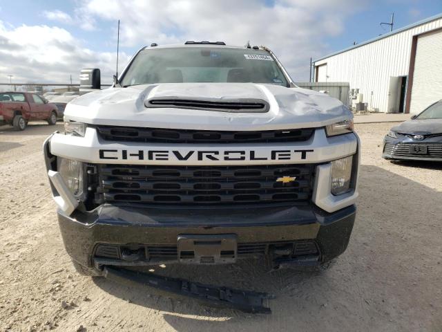 2GC4YMEY0P1725516 - 2023 CHEVROLET SILVERADO K2500 CUSTOM SILVER photo 5