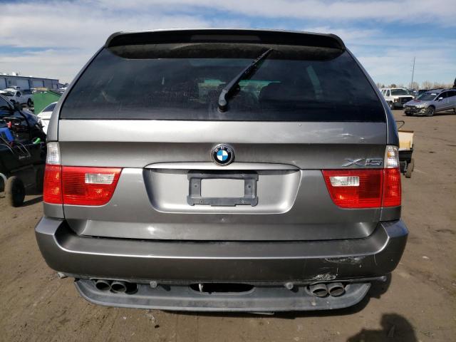 5UXFB53546LV27702 - 2006 BMW X5 4.4I GRAY photo 6