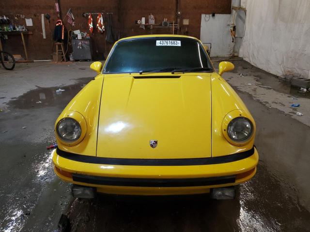 WP0AA0914CS121376 - 1982 PORSCHE 911 YELLOW photo 5