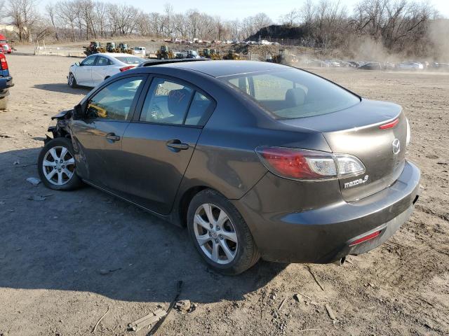 JM1BL1SG0A1176929 - 2010 MAZDA 3 I GRAY photo 2