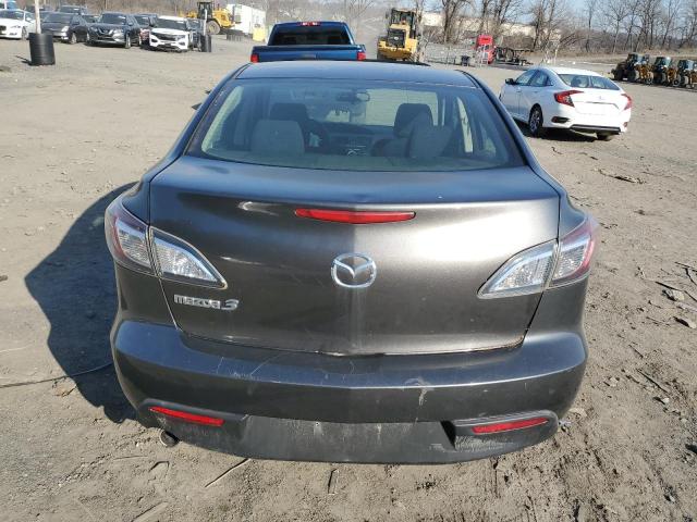 JM1BL1SG0A1176929 - 2010 MAZDA 3 I GRAY photo 6