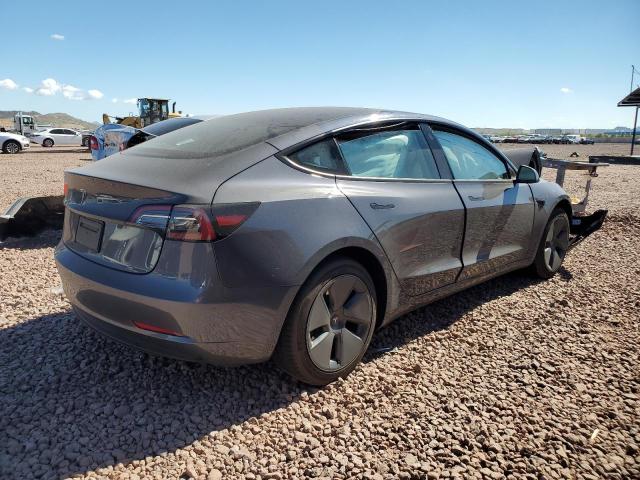 5YJ3E1EA5PF709637 - 2023 TESLA MODEL 3 GRAY photo 3