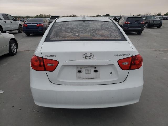 KMHDU46D79U662019 - 2009 HYUNDAI ELANTRA GLS WHITE photo 6