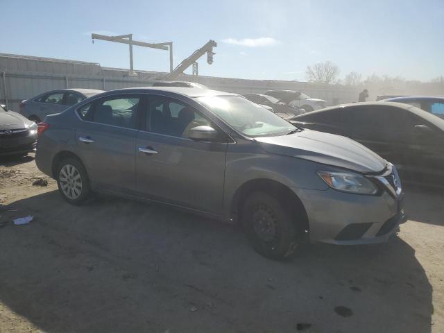 3N1AB7AP1JY252580 - 2018 NISSAN SENTRA S GRAY photo 4