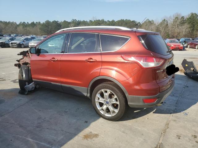 1FMCU0JX0FUA37740 - 2015 FORD ESCAPE TITANIUM RED photo 2