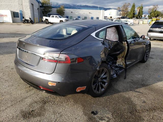 5YJSA1E2XLF391623 - 2020 TESLA MODEL S Մոխրագույն լուսանկար 3