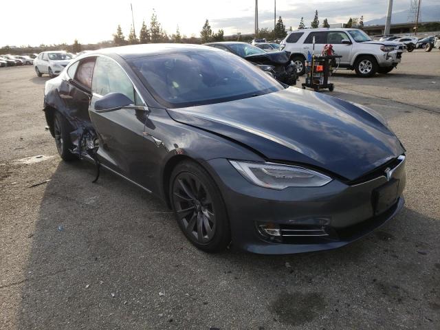 5YJSA1E2XLF391623 - 2020 TESLA MODEL S Մոխրագույն լուսանկար 4
