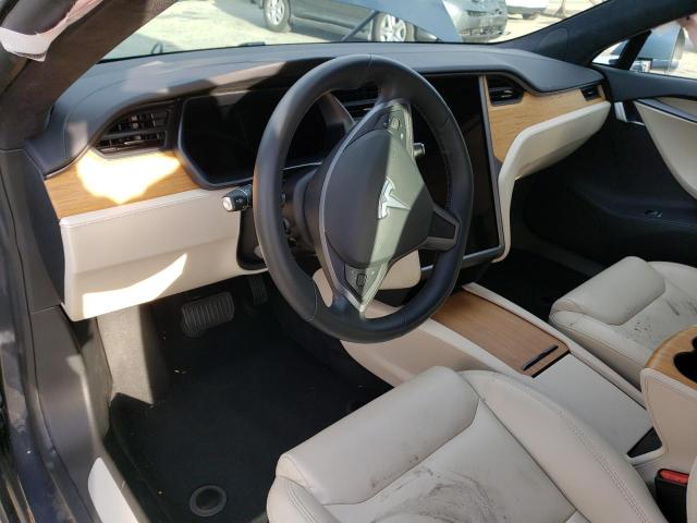 5YJSA1E2XLF391623 - 2020 TESLA MODEL S Մոխրագույն լուսանկար 8