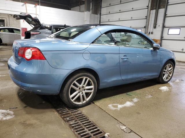 WVWFA71F09V019392 - 2009 VOLKSWAGEN EOS LUX BLUE photo 3