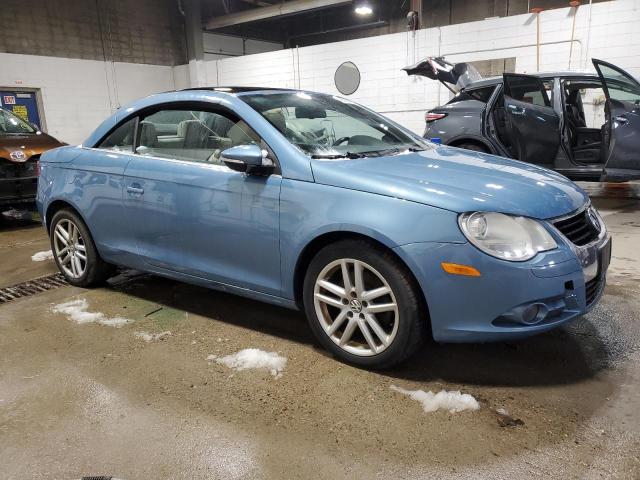 WVWFA71F09V019392 - 2009 VOLKSWAGEN EOS LUX BLUE photo 4
